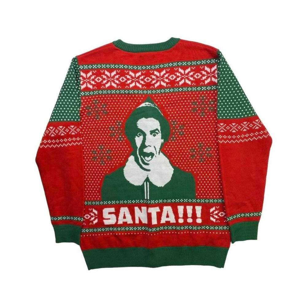 Elf‎ the movie x Ugly Christmas cardigan sweater